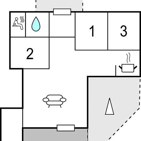 Three-bedroom Holiday In